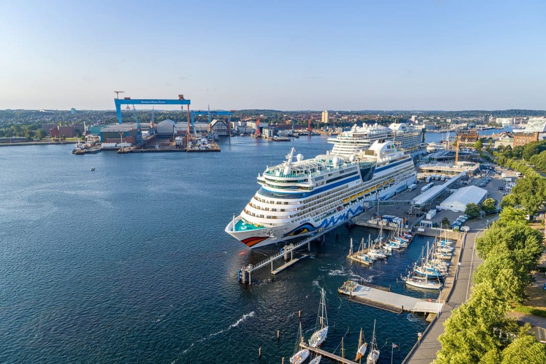 AIDAluna in Kiel, Foto: © Julian Gloeckner / AIDA