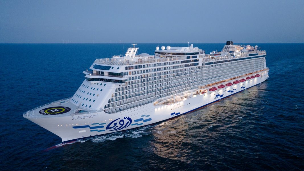 Die arabische Reederei AROYA Cruises bereitet sich auf den Start ihrer ersten Mittelmeersaison vor. Foto: © AROYA CRUISES