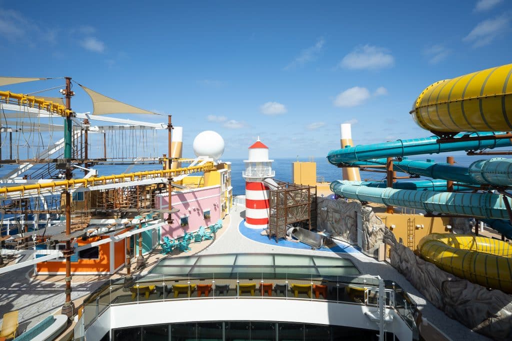 „The Harbour“, ein großer Outdoor-Familienpark, Foto: © MSC Cruises / Ivan Sarfatti