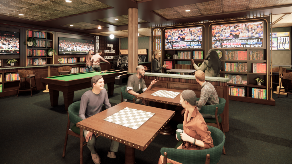 Celebrity Barcade, Foto: © Celebrity Cruises (Rendering)