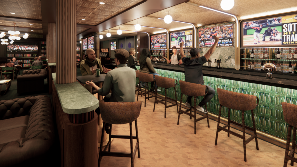 Barcade, Bar-Bereich, Foto: © Celebrity Cruises (Rendering)