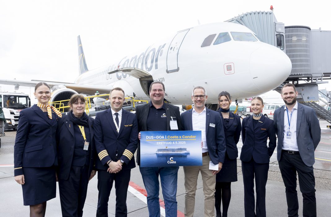Condor Charter für Costa Kreuzfahrten ab Düsseldorf, Foto: © Costa Kreuzfahrten