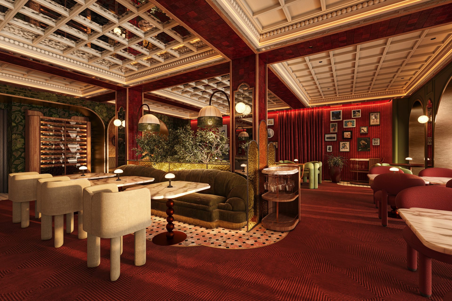 Trattoria Rossa, Foto: © Celebrity Cruises (Rendering)