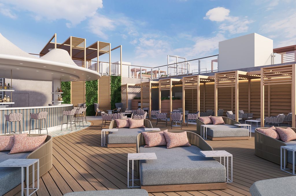 Epic Vibe Beach Club, Rendering: © NCL
