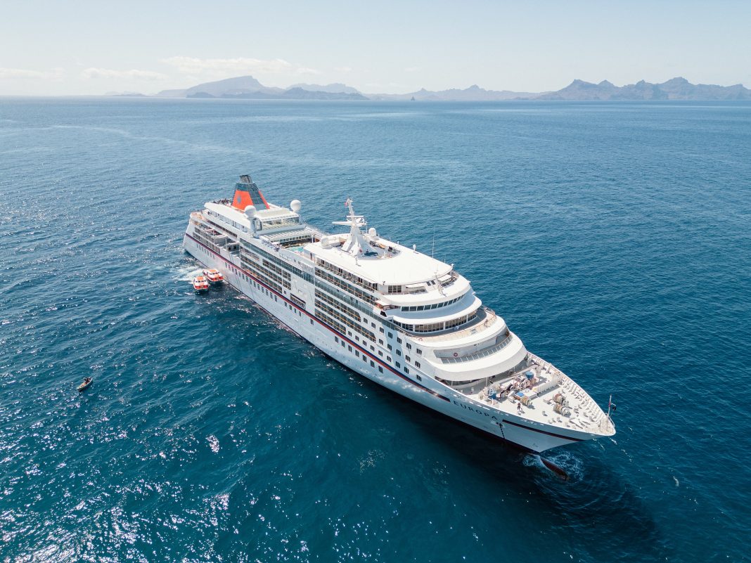 Die Europa von Hapag-Lloyd Cruises ist 