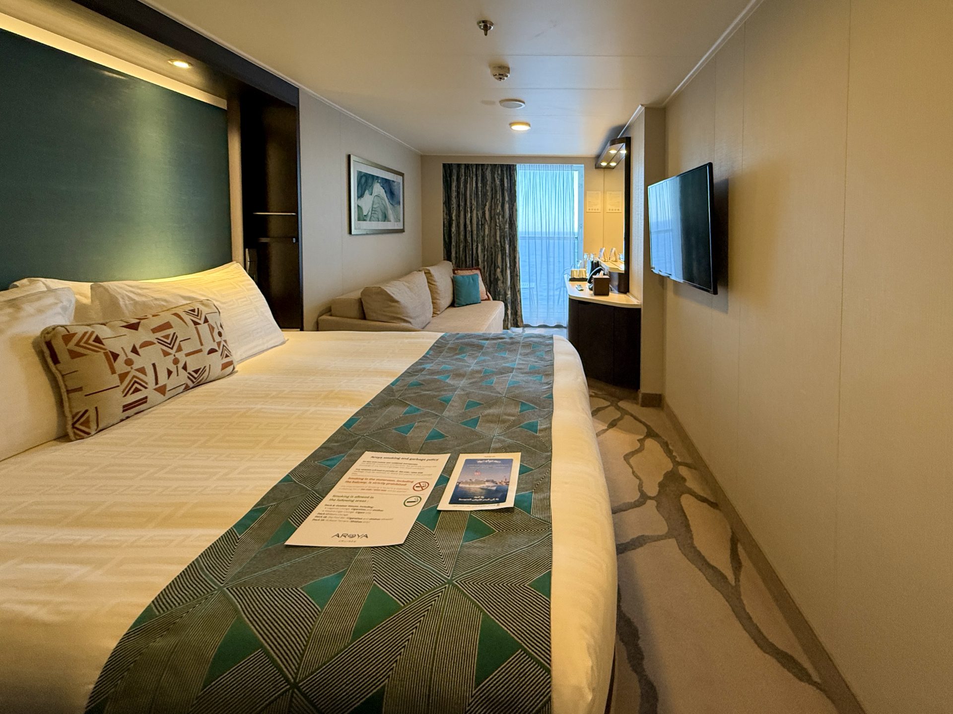 Aroya Balkonkabine, Foto: © Tobias Lange-Rüb / Crucero