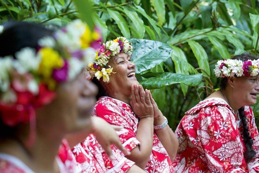 Impression eines polynesischen Tanzes Foto: © Tahiti Tourisme