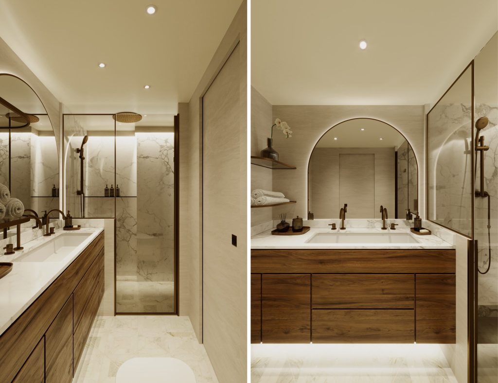 Bad der Vista Suite; Fotos: © Celebrity River Cruises