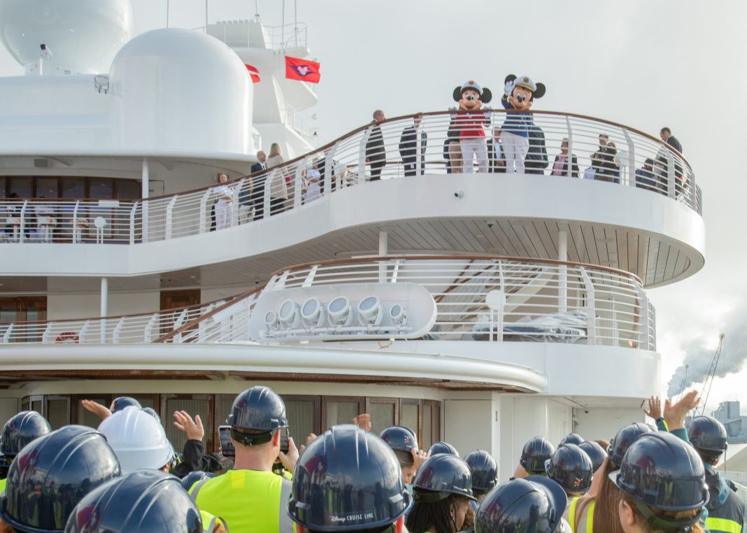 Ablieferung Disney Destiny, Foto: © Meyer Werft