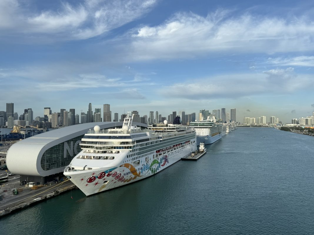 Der Kreuzfahrthafen von Miami. Foto: Christoph Assies