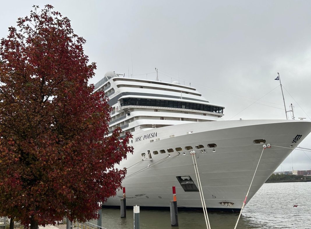 Die MSC Poesia startet ab jetzt jeden Sonntag vom Cruise Center HafenCity zu 7-Nächte-Kreuzfahrten. Foto: MSC Cruises