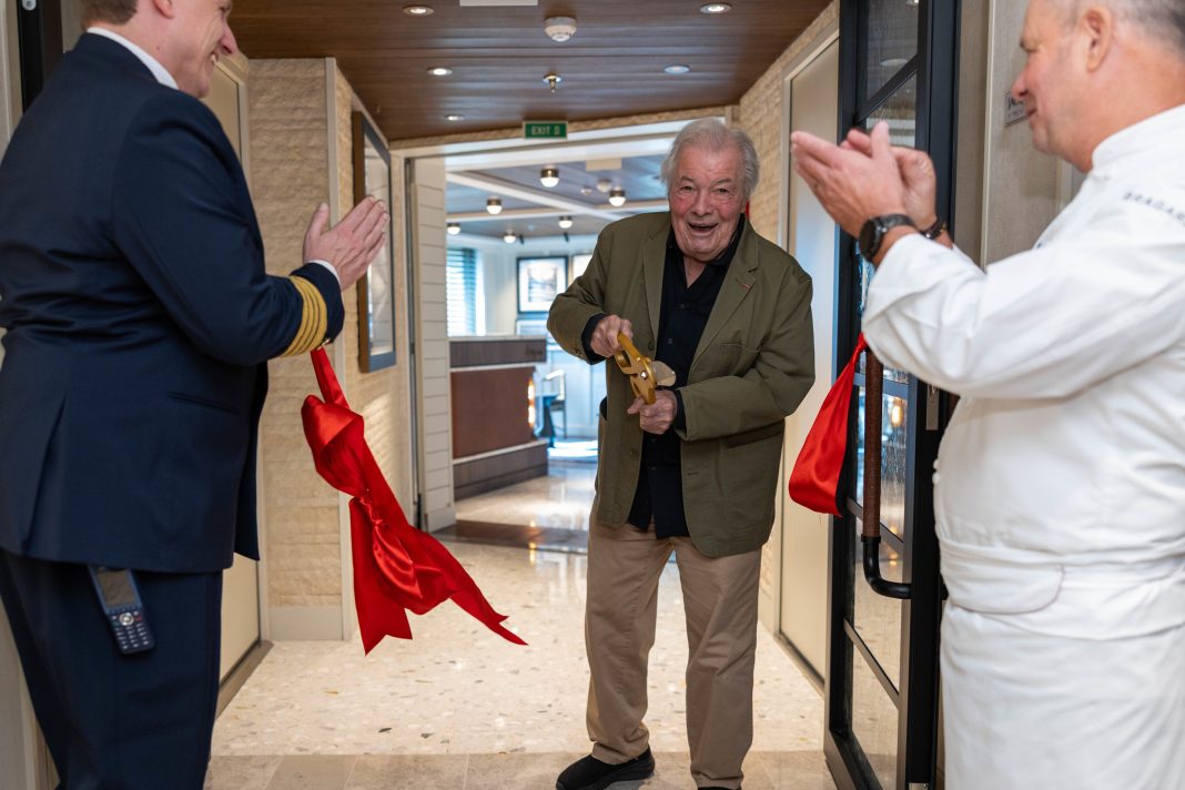 Jacques Pépin eröffnet Jacques auf Oceania Allura, Foto: © Oceania Cruises