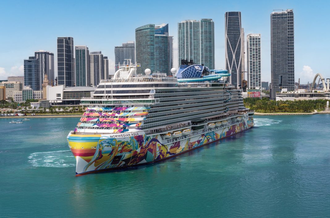Norwegian Aqua in Miami, Foto: © Norwegian Cruise Line