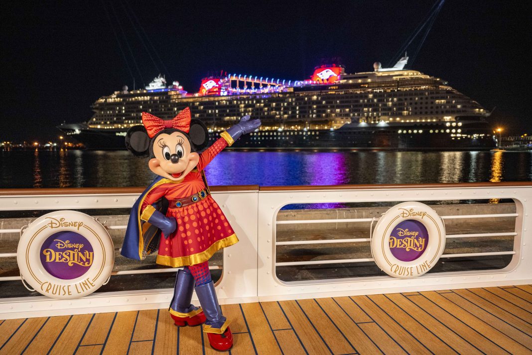Disney Destiny in Port Canaveral. Foto: Disney Cruise LIne