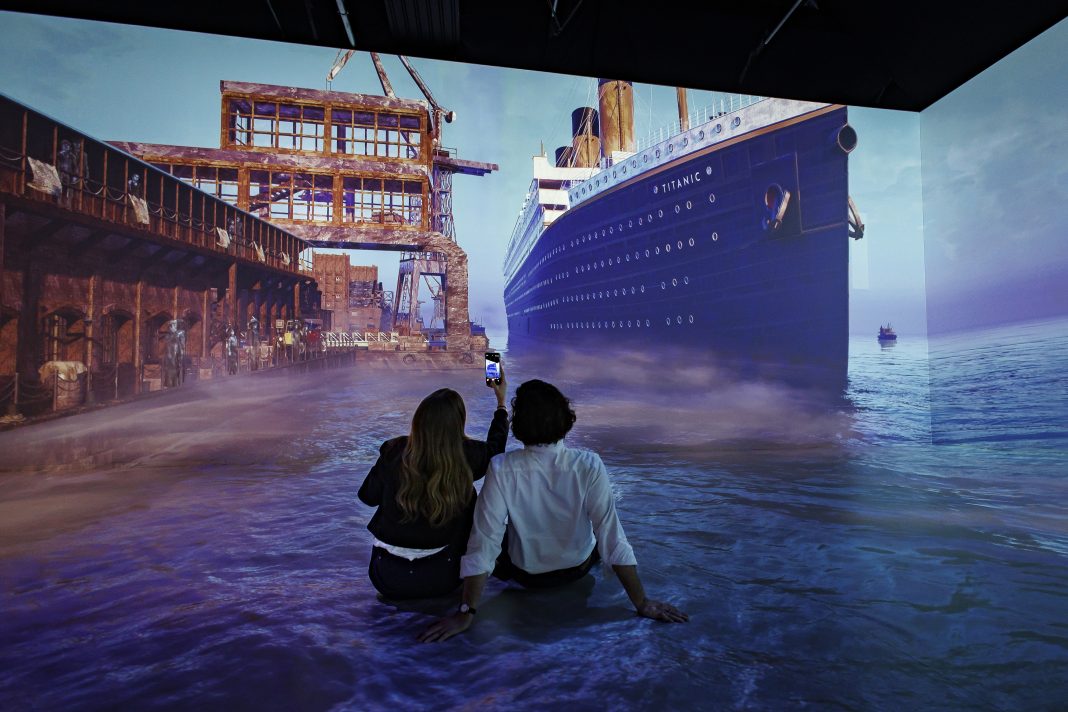Die Ausstellung „Die Legende der TITANIC“ nimmt die Besucherinnen und Besucher mit auf eine Zeitreise ins Jahr 1912, mitten hinein in die glanzvolle Welt des legendären Ozeanriesen. Foto: © MAD Titanic