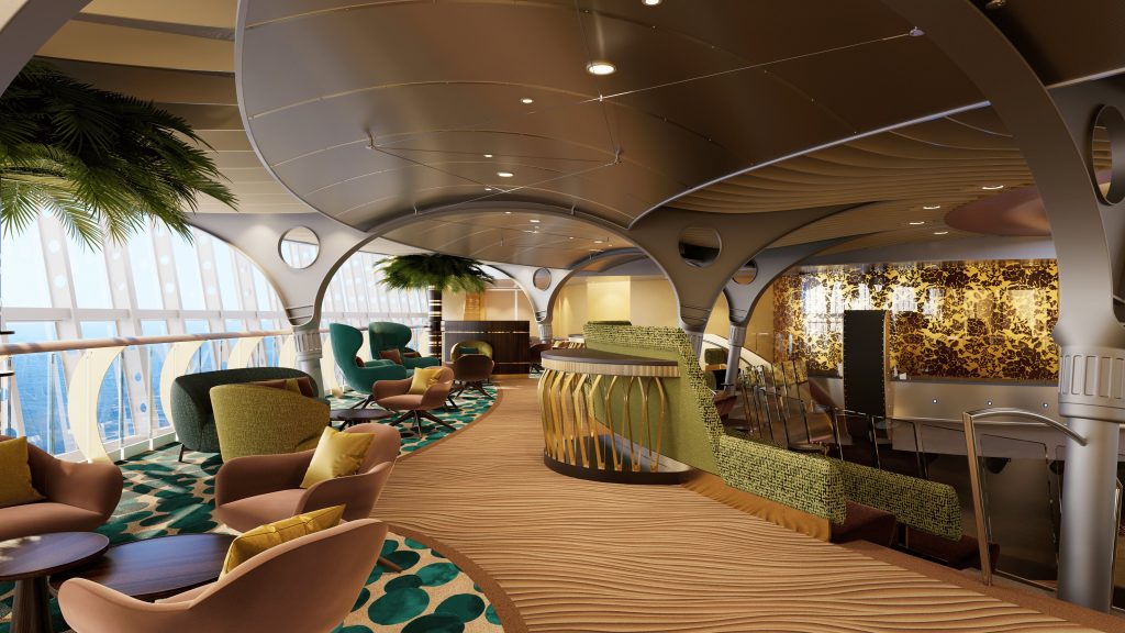 AIDAbella Lounge, Foto: @ AIDA Cruises