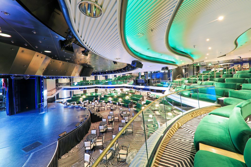 Hollywoods Showtheater an Bord der Vasco da Gama. Foto: © nicko cruises Schiffsreisen GmbH