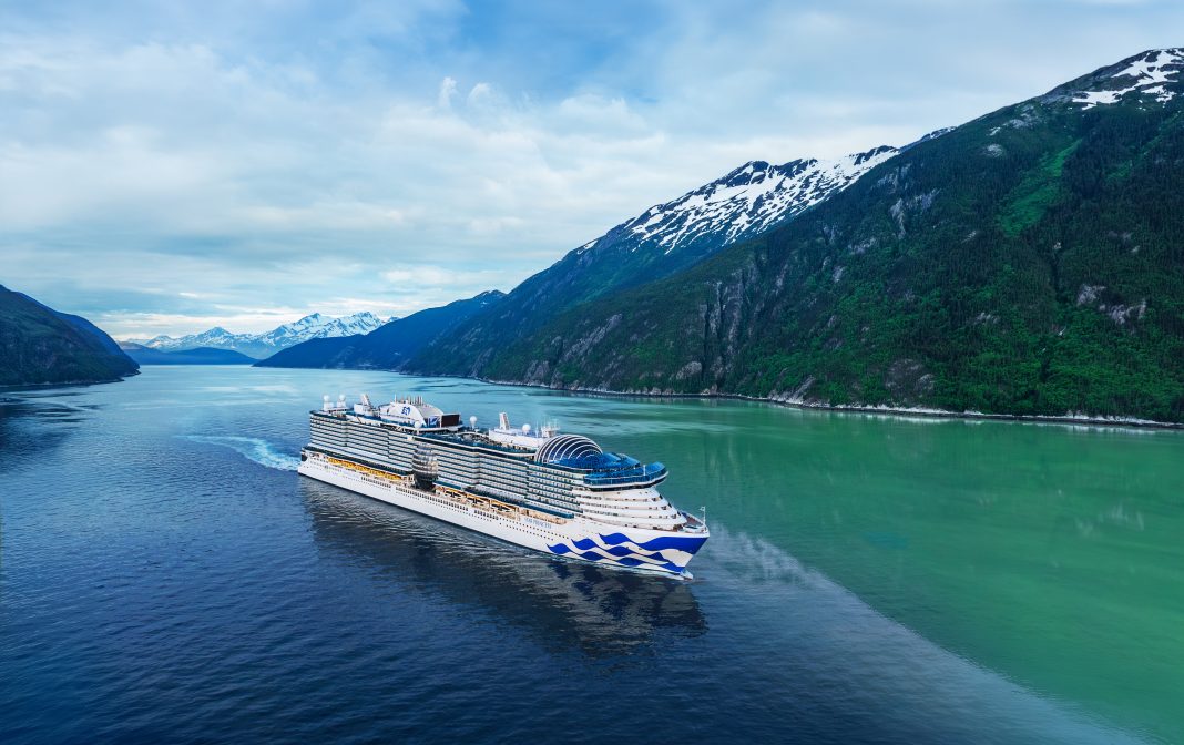 Mit der Star Princess wird das jüngste Schiff der Princess-Flotte in Alaska stationiert. Foto-Montage: Princess Cruises