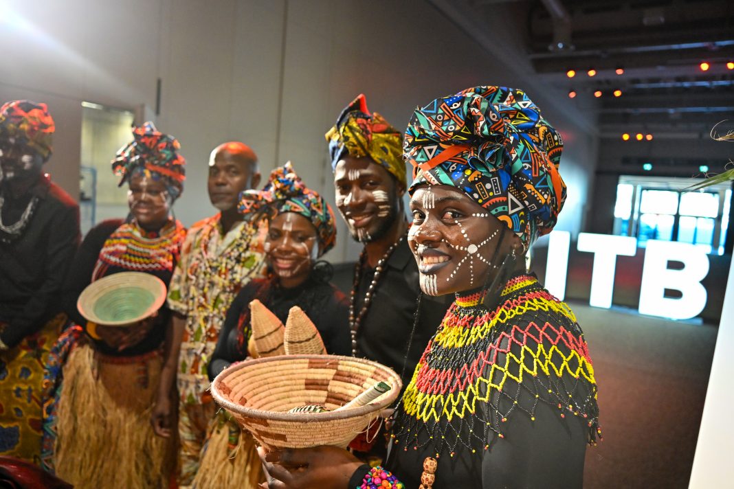 Eröffnungspressekonferenz der ITB Berlin 2026, Gastland ist in diesem Jahr Angola. Foto: © Messe Berlin