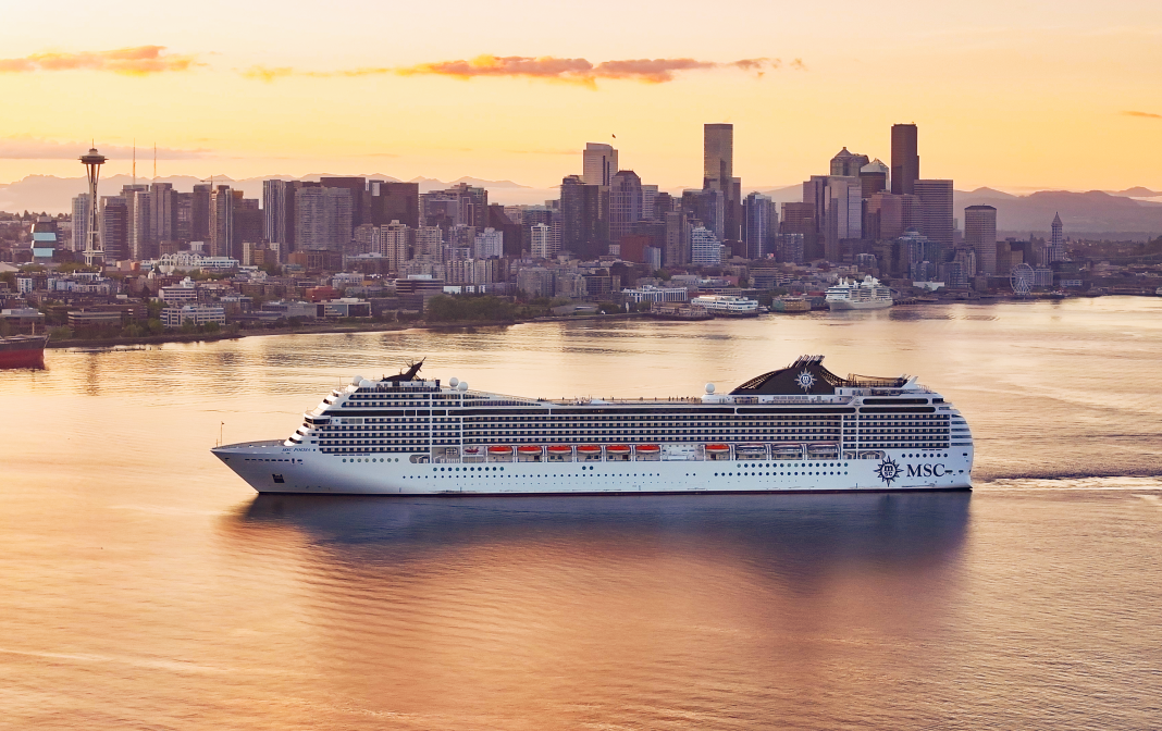 MSC Poesia in Seattle, Foto: © MSC Cruises