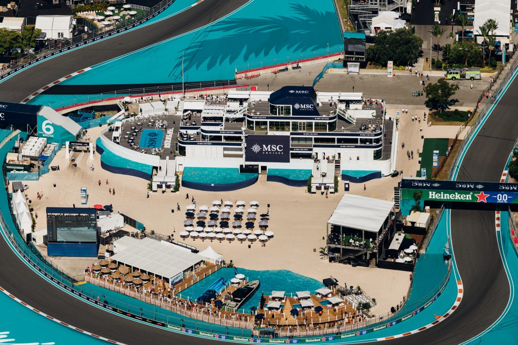 MSC Cruises beim 2026 F1 Miami Grand Prix, Foto: © MSC Cruises / AJ Shorter/F1 Miami GP