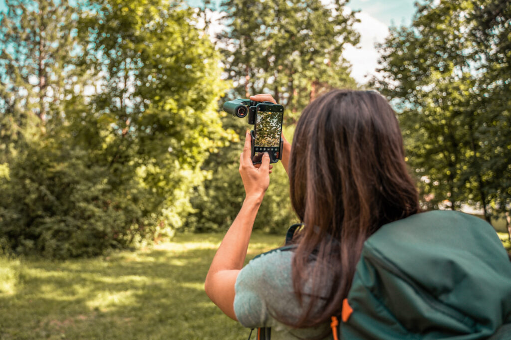 VPA Variabler Phone Adapter von Swarovski Optik zum Fotografieren durch das Fernglas