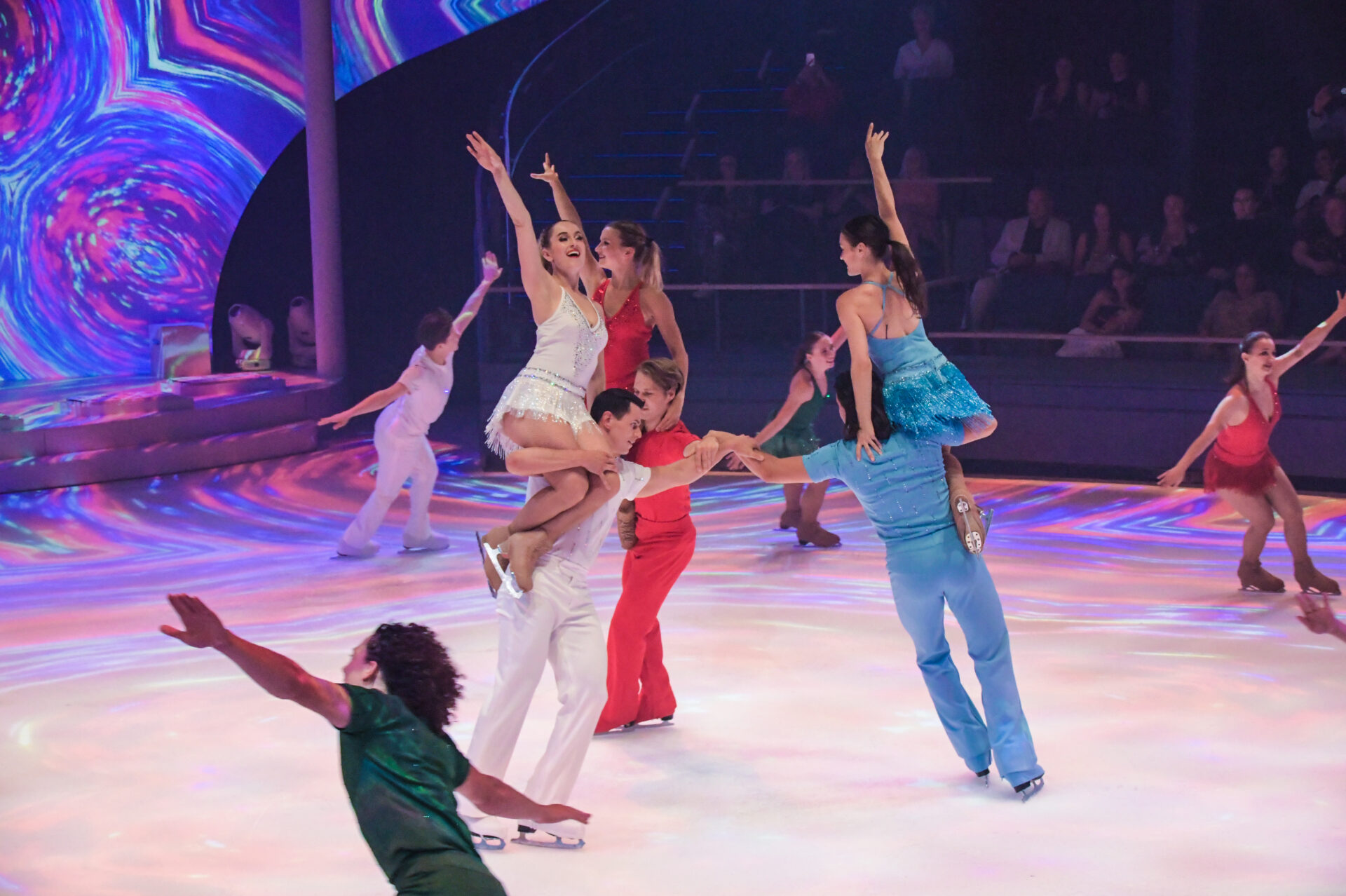 Eisshow im Abosolute Zero auf der Legend of the Seas