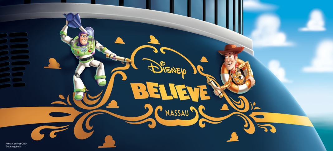 Disney Believe Heck mit Disney Figuren