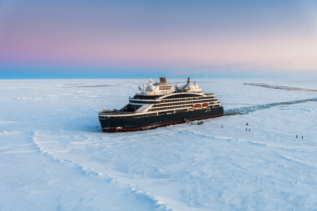 Ponant Le Commandant Charcot am Nordpol