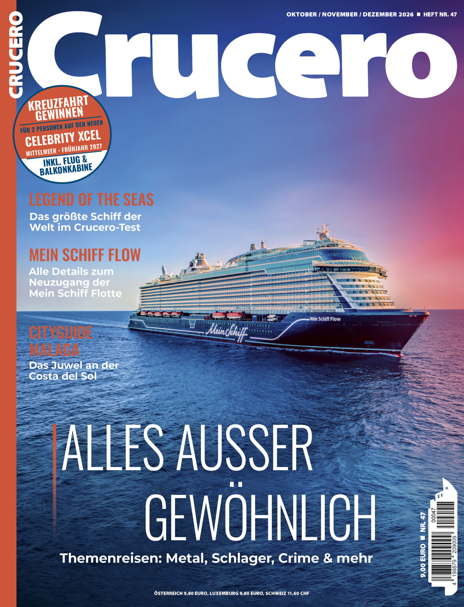 Aktuelle Ausgabe von CRUCERO