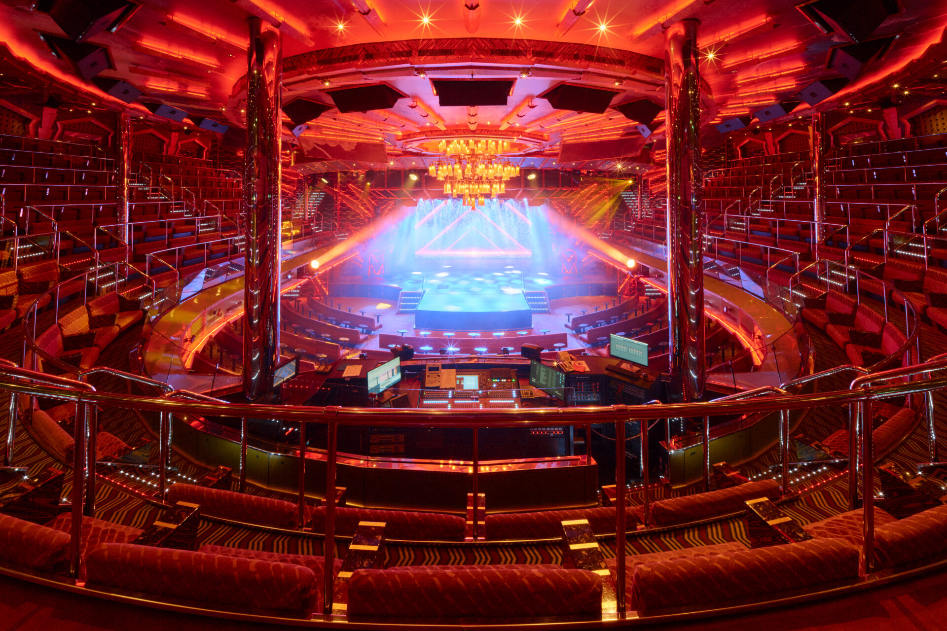 Blick in das Theater der Costa Serena. Foto: Costa Kreuzfahrten