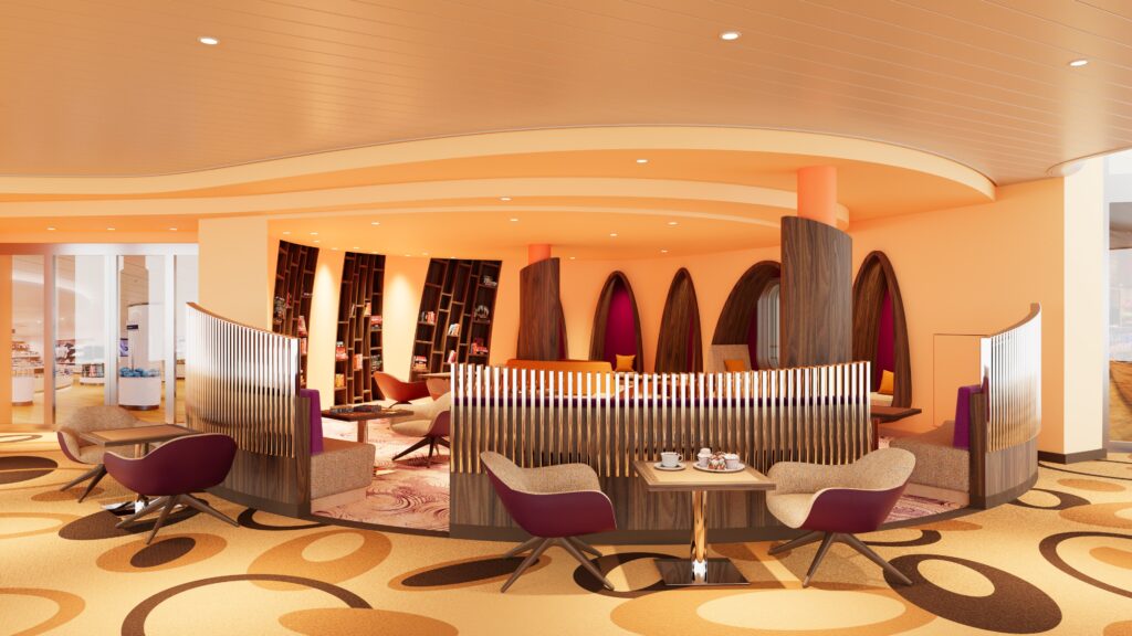 Neue Hemingway Lounge auf AIDAperla
